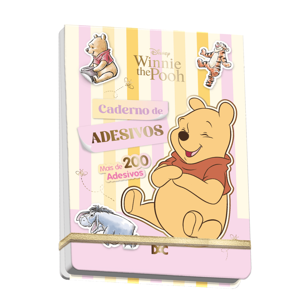 Caderno de Adesivos Ursinho Pooh - DAC