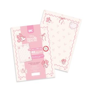 Papel de Carta Minnie Mouse Disney 48 Fls - DAC