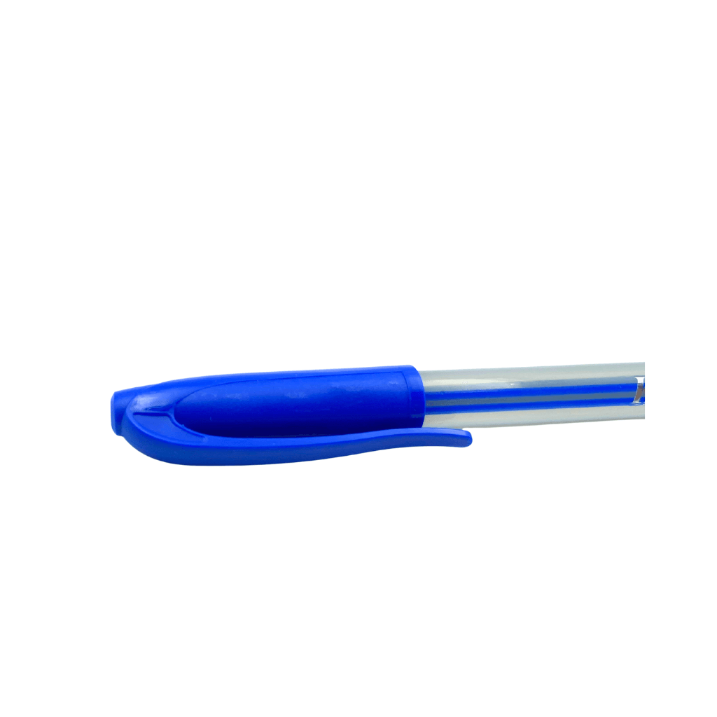 Caneta Clear 0.7mm Azul - KIT OFICIAL - CX 50 UND