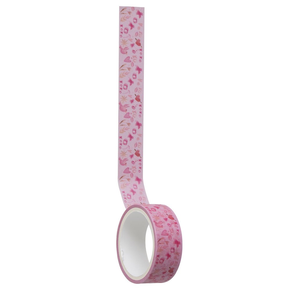 Fita Adesiva Washi Tape Romance 15mmx3m - YINS PAPER - BLISTER