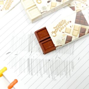 Borracha Barra de Chocolate - Cx 18 Und
