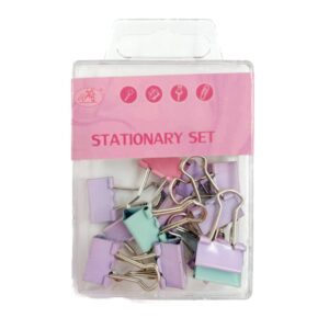 Kit Prendedor de Papel Pastel - Cx 15 Und