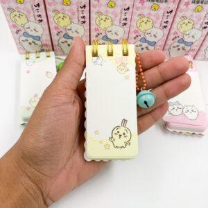 Mini Bloco de Notas c/ Espiral Chiikawa - UND