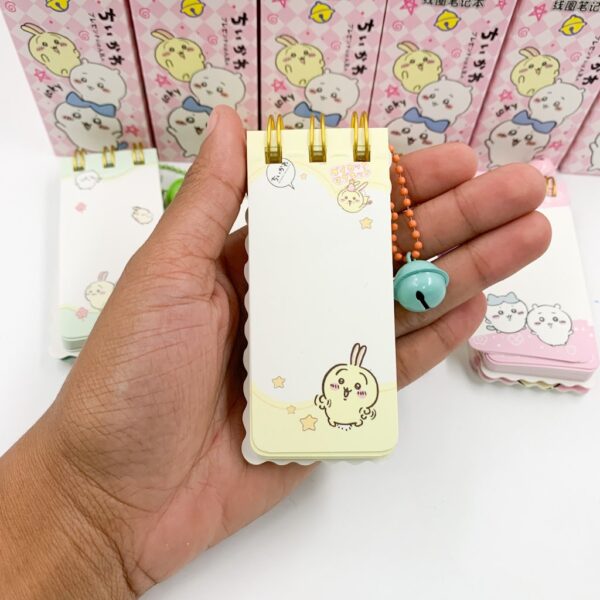 Mini Bloco de Notas c/ Espiral Chiikawa - UND
