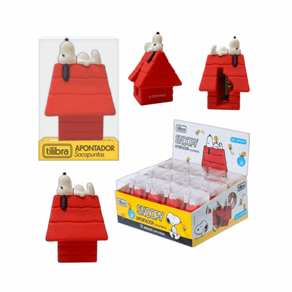 Apontador 1 Furo SNOOPY - TILIBRA - UND