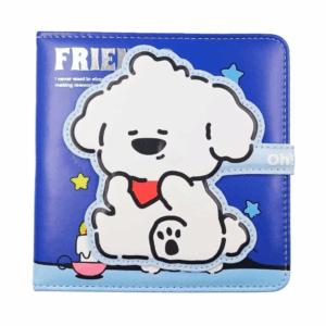 Mini Caderno LUXO c/ Fechamento Happy Doggy - IMPORTADO - UND