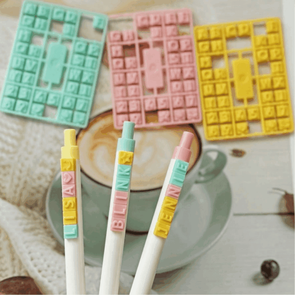 Caneta Gel Personalizável Alfabeto 0.5mm - IMPORTADO - UND