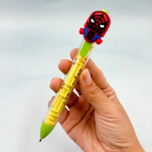 Caneta Fofa Heróis Labirinto  - Kit 4 Und