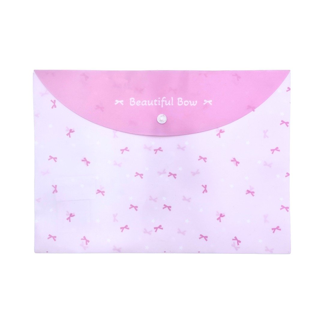 Pasta Documento c/ Botão A4 LAÇO 33X23cm - UNISO - UND