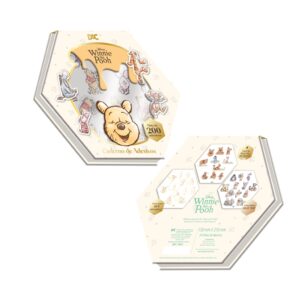 Caderno de Adesivos 20 Fls com 200 Adesivos Ursinho Pooh Disney - DAC