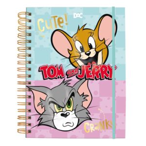 Caderno Smart Colegial 10 Matérias Tom e Jerry DAC
