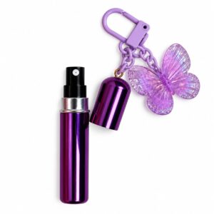 Chaveiro Tendência Charm PORTA PERFUME Borboleta - IMPORTADO - UND