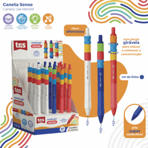 Caneta Gel Sense 0.5mm - TRIS - UND