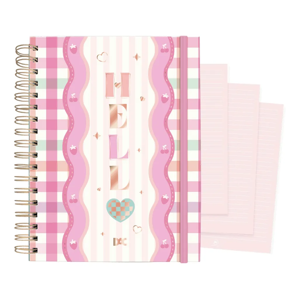 Caderno Smart Colegial Hello 80 fls - DAC