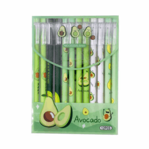 Caneta Estampada Abacate - IMPORTADO - BLISTER 12 UND