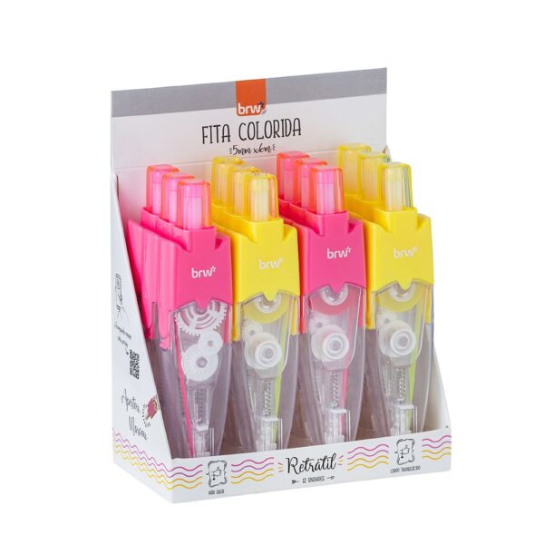 Marca Texto Fita Retrátil Soul 5mm x 6m BRW