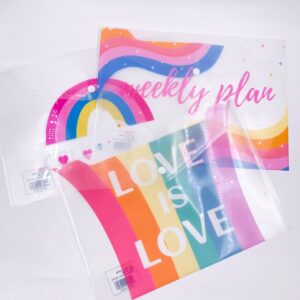 Pasta Envelope Transparente A4 Color