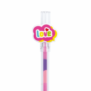 Caneta Esferográfica Gel Colorida Cute BRW