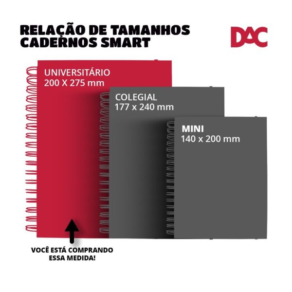 Caderno Smart Universitário 10 Divisórias Minnie Azul 80 fls - DAC