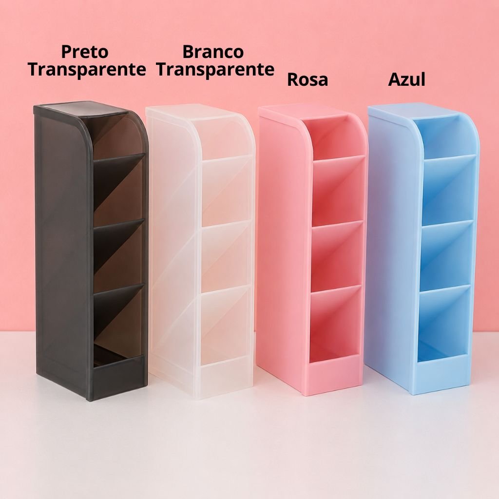 Organizador de Mesa Multiuso 20,5x9x4,5cm - IMPORTADO - UND