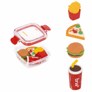 Borracha Mini Fast Food Marmitinha BRW - UND