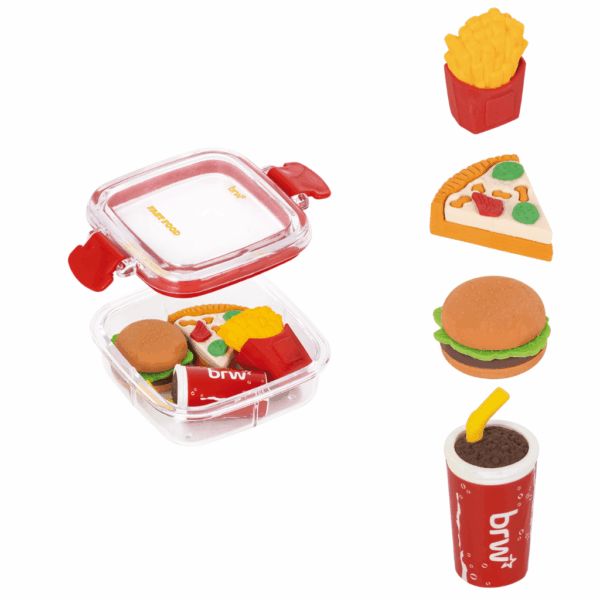 Borracha Mini Fast Food Marmitinha BRW - UND