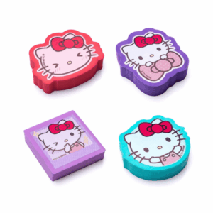 Borracha Hello Kitty Leo e Leo - Kit 4 Blister