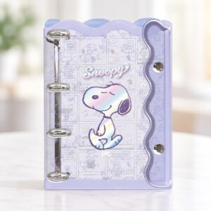 Fichário Universitário PVC Cristal Snoopy 192 Fls - DAC
