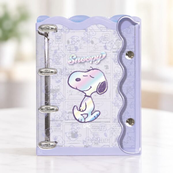 Fichário Universitário PVC Cristal Snoopy 192 Fls - DAC