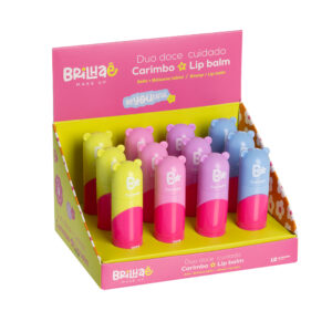 Make Carimbo + Lip Balm Duo Doce Cuidado - BRILHAE - UND