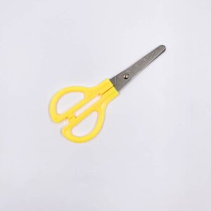 Tesoura Escolar Niquelada  13 cm KAZ - BLISTER c/ 12 UND