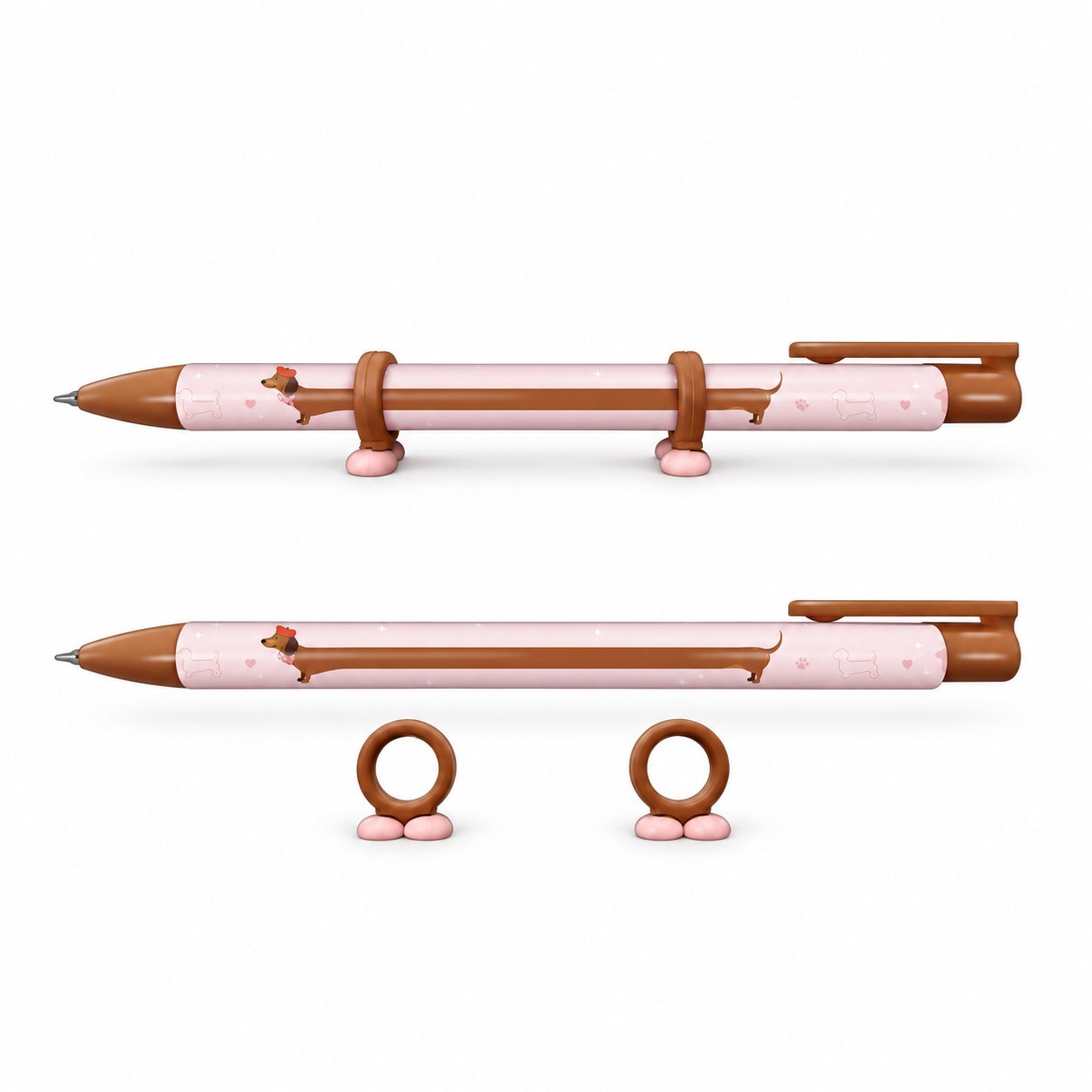 Caneta Esferográfica 0.7mm Brownie The Dog - TILIBRA - CX 12 UND