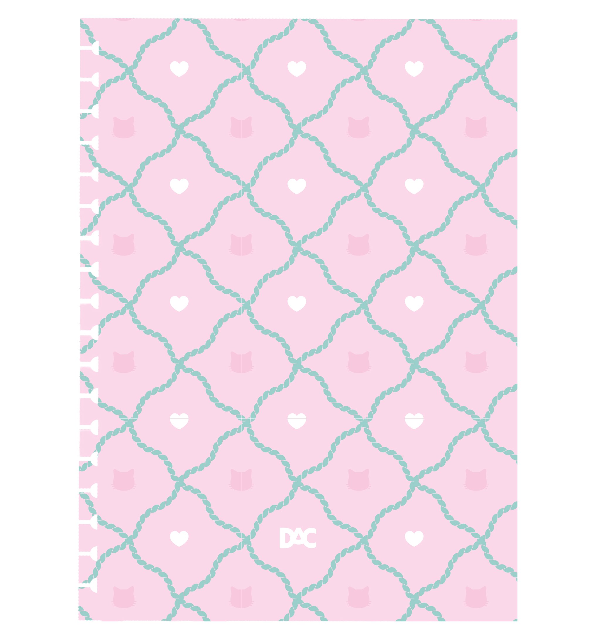 Caderno Smart Colegial So Cute Cat 80 fls - DAC