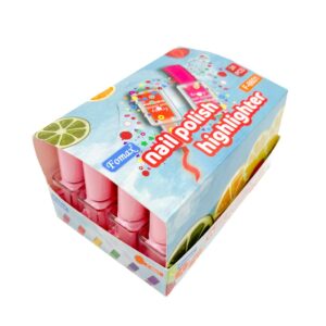 Marca Texto Esmalte Sortido - Cx 24 Und