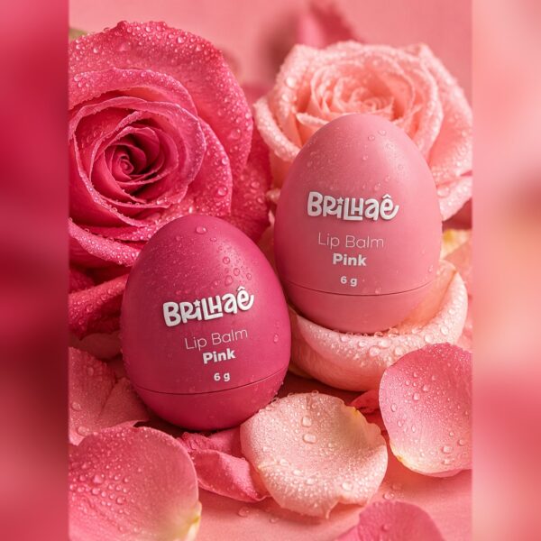 Make Lip Balm Pink 6g - BRILHAE - UND