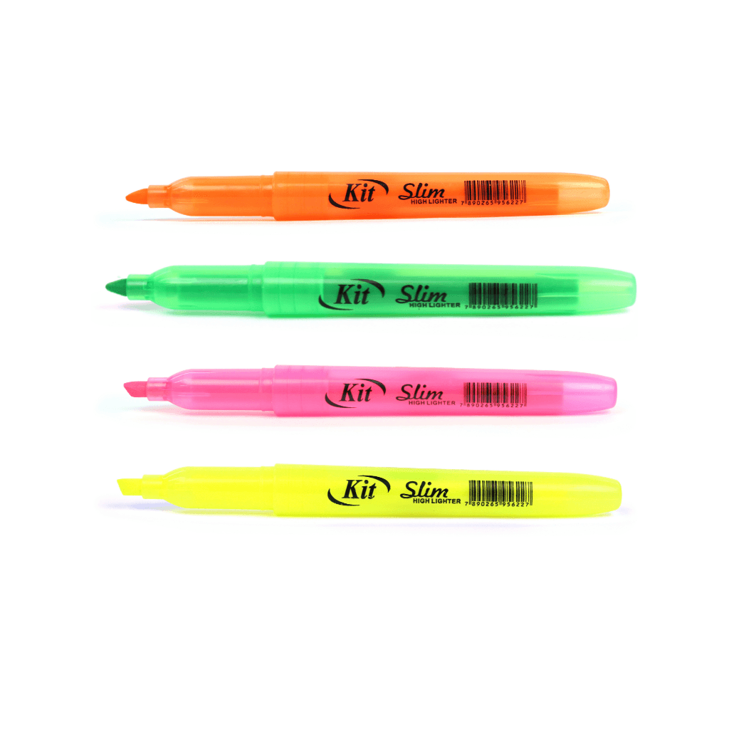 Marca Texto SLIN NEON - KIT OFICIAL - POTE 36 UND