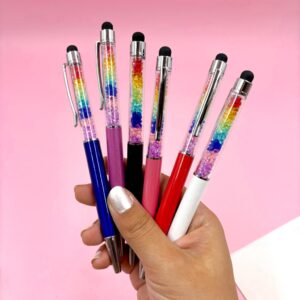 Caneta Touch Pedrinhas Color - Kit 4 Und