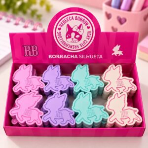 Borracha Silhueta Rebecca Bonbon - SKYPAPER - PACOTE 4 UND