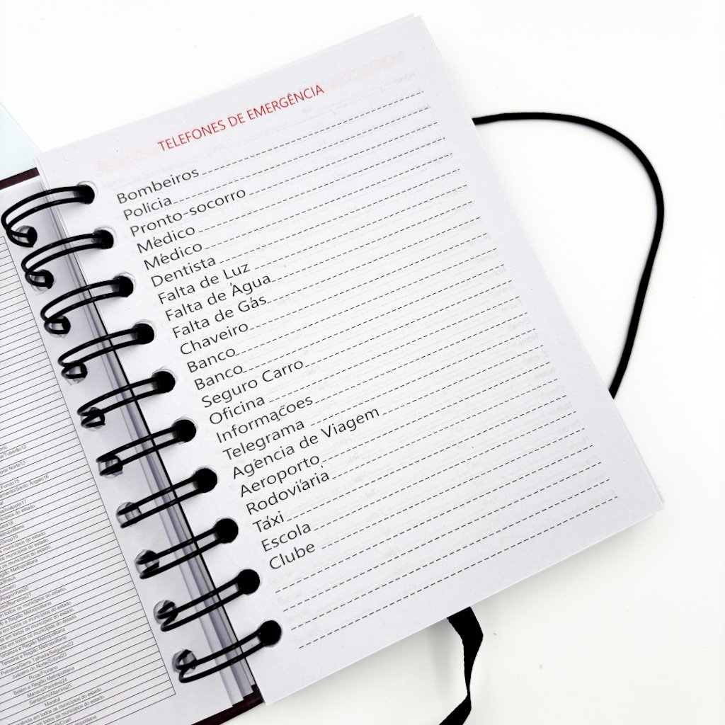 Agenda Permanente Simply Color - IMPORTADO - UND