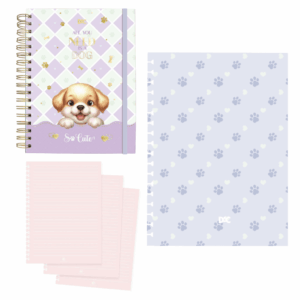 Caderno Smart Colegial So Cute Dog 80 fls - DAC