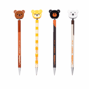 Lapiseira 0.7mm Ursinhos LEO E LEO - Kit 4 UND
