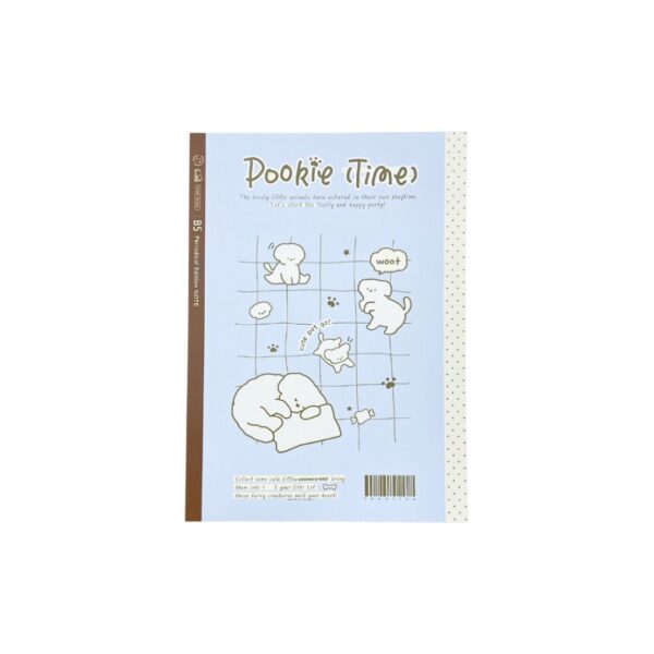 Caderno A5 Brochura Pautado Pookie Time 14,5x21cm - UNISO - UND
