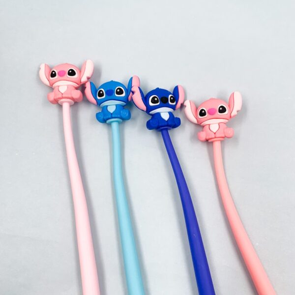 Caneta Flexível Dançante STITCH e ANGEL - UND