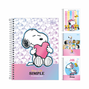 Agenda Planner Espiral 17,5 x 24 cm SNOOPY - TILIBRA - UND