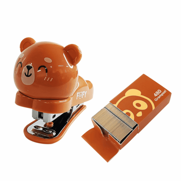 Mini Grampeador Ursinho Cute FOFY - BLISTER