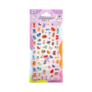 Adesivo Decorativo 3D GATO - UNISO - UND