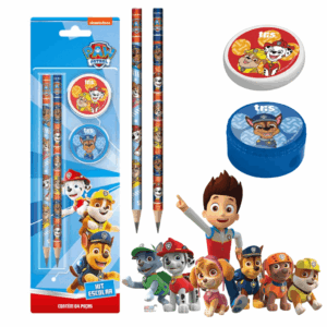 Kit Escolar 4 Peças Patrulha Canina - TRIS - BLISTER