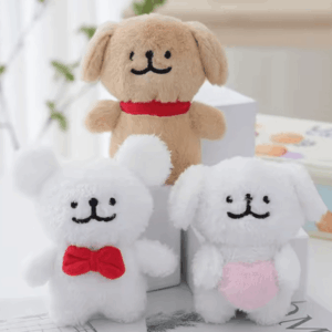 Chaveiro Fofo Pelúcia Cachorrinho Cute G - UND