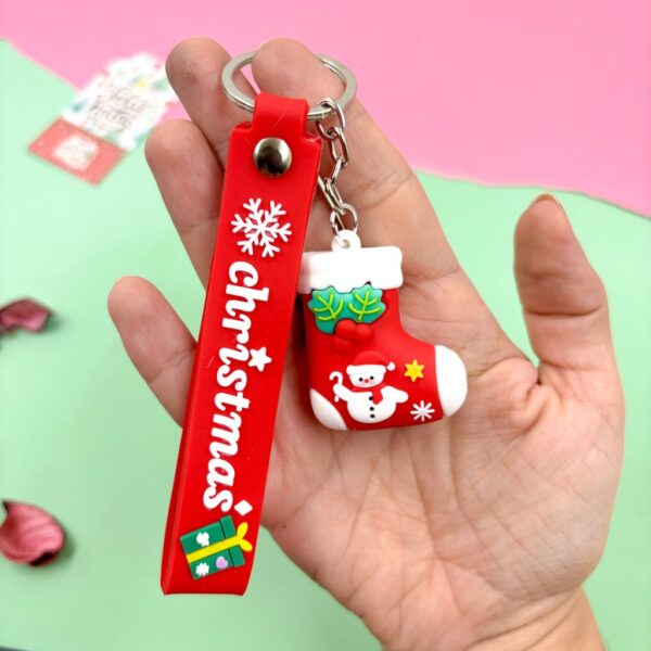 Chaveiro Emborrachado Natal Incrível - Und
