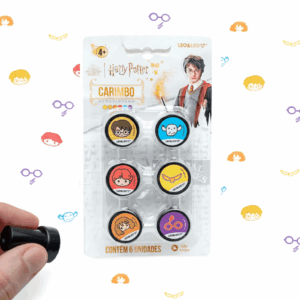 Carimbo AutoTintado Harry Potter Leo e Leo - Blister 6 Und